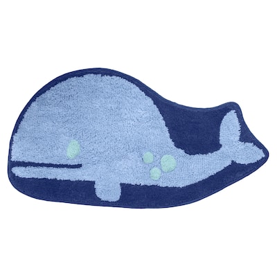 Whales Bath Rug