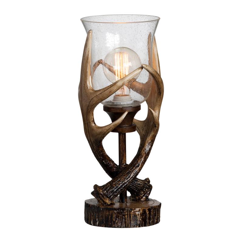 Huxley Antler 17.5" Uplight - 7.5"x7.5"x17.5"
