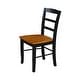 preview thumbnail 78 of 128, International Concepts Solid Wood Madrid Ladderback Chairs, Set of 2 - N/A