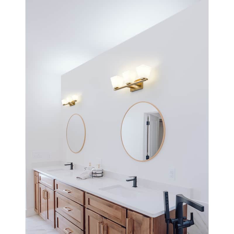 Z-Lite Annalise 3 Light Vanity - Modern Gold