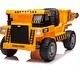 preview thumbnail 17 of 29, Ride on Dump Truck,12V Ride on Construction Vehicle with Parents Control,Electric Dump Bed and Extra Shovel,Phone Stand Yellow