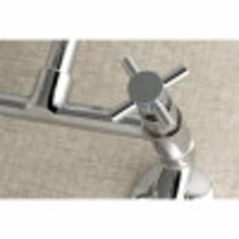 Kingston Brass Concord 1.8 GPM Wall Mounted Bridge Kitchen Faucet