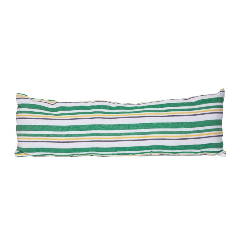 Acapulco Outdoor Patio Pillow Cotton Hammock Cushion - 10 x 30 Inches