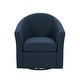 preview thumbnail 7 of 92, Modern Upholstered Swivel Barrel Chair Living Room Accent Chair