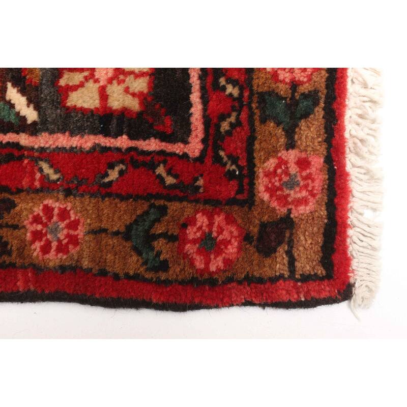 ECARPETGALLERY Hand-knotted Andelz Red Wool Rug - 5'3 x 8'1