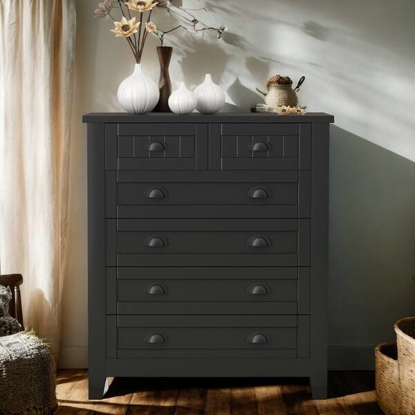 blue dress for baby girl Verona Estate Solid Wood Dresser with 8-Drawer Storage Chest –  theruralart.com main image 0