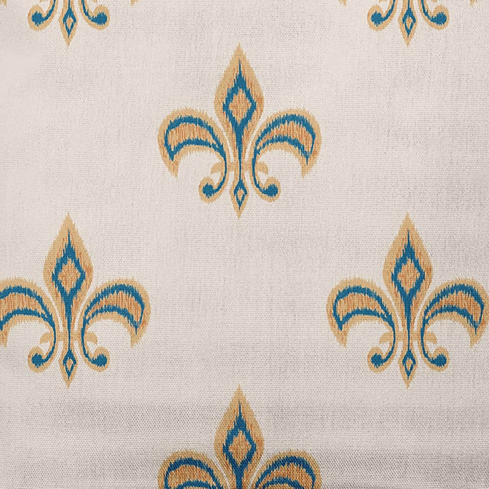 Fleur de Lis Decorative Throw Pillow