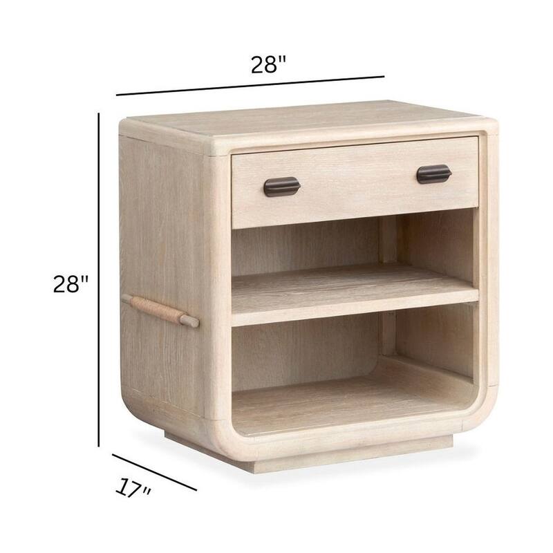Salt Life Home Sunset Cove Sanibel Brown Open Nightstand