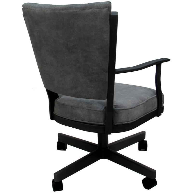 Montana Swivel Metal Dining Caster Chair on Reading Base