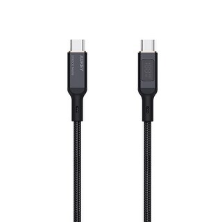 Aukey Circlet Blink 100W 1m Silicone USB-C to USB-C Cable (CB-SCC101) main image 1