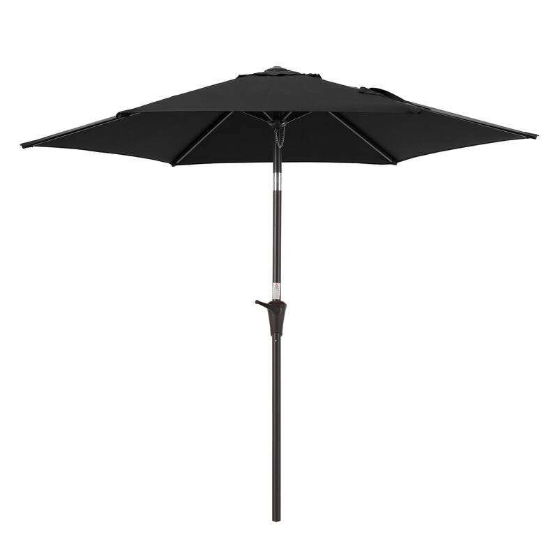 BONOSUKI Outdoor Patio Umbrella with Metal Frame for Modern Patio Living - 10x10FT - Grey