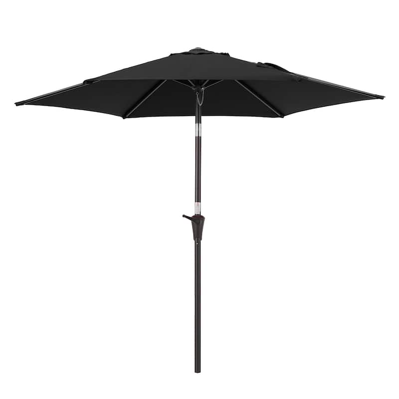 Outdoor Patio Umbrella with Metal Frame for Modern Patio Living - Grey - 12' x 20'