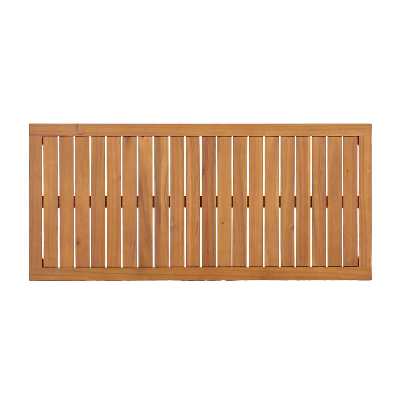 Christopher Knight Home Thalyn Acacia Wood Slatted Outdoor Coffee Table
