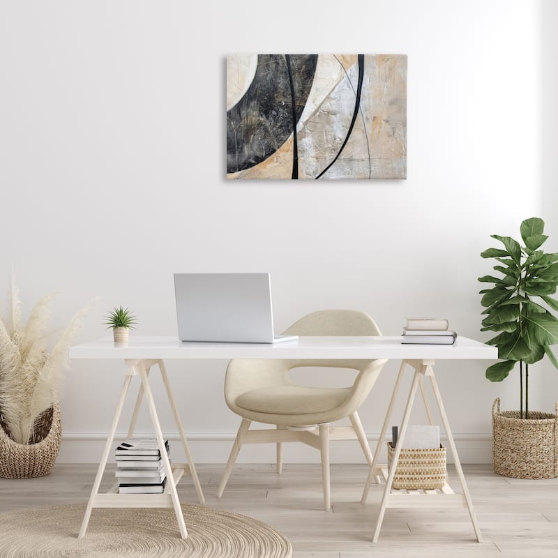 Stupell Arched Urban Abstract Canvas Wall Art Design By LSR Creative Studio