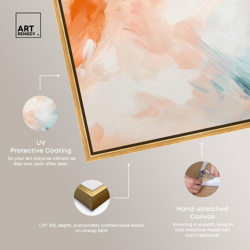 Sunrise Palette II Canvas by Art Remedy