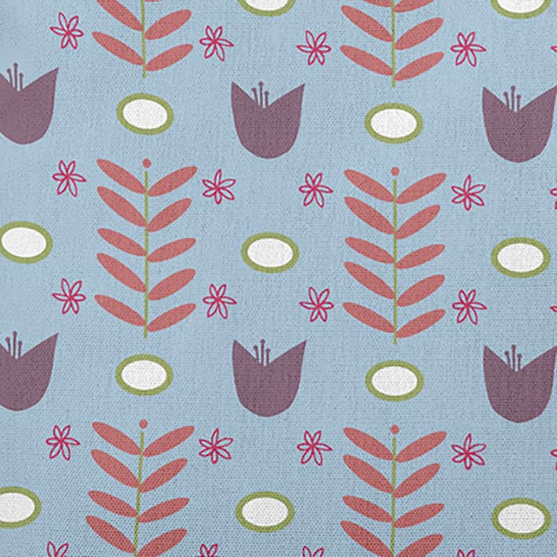 Spring Garden Polyester Indoor/Outdoor Pillow
