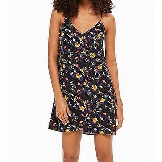 topshop floral sleeveless dress