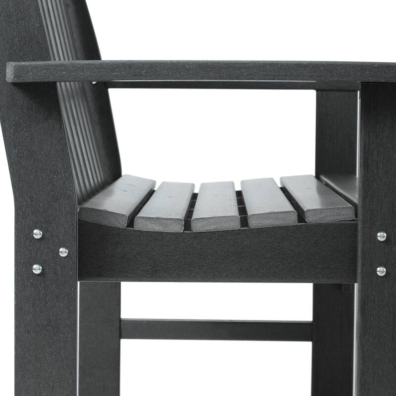 Laguna Poly 3-Piece Bench With Coffee Table