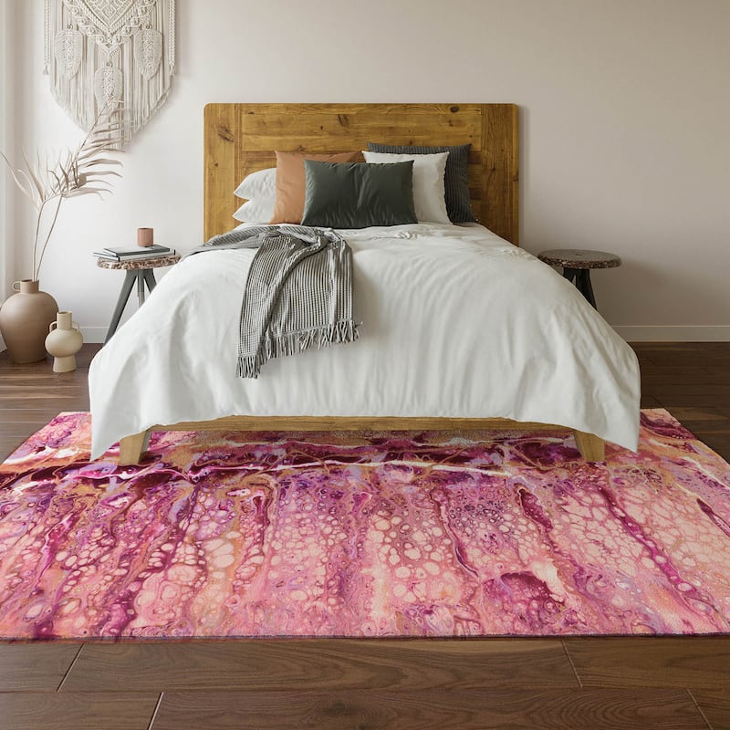 Premium Washable Super Soft Abstract Contemporary Mayfield Rug