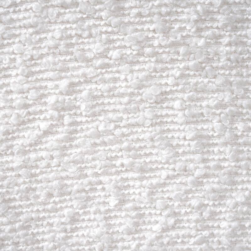 White Boucle Multipurpose Ottoman