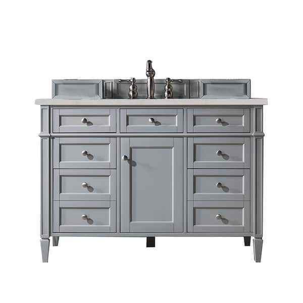 slide 2 of 34, James Martin Vanities Brittany 48" Single Vanity, Urban Gray
