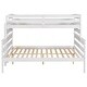 preview thumbnail 13 of 18, Twin XL over Queen Bunk Bed with Ladder,Removable Solid Wood Bedframe