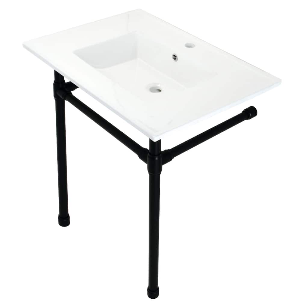 Kingston Brass Dreyfuss 31" Wide Console Sink Set