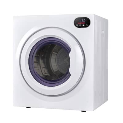 Portable Clothes Dryer, 13.2 lbs Front Loading Portable Tumble Laundry Dryer with Screen Control Panel