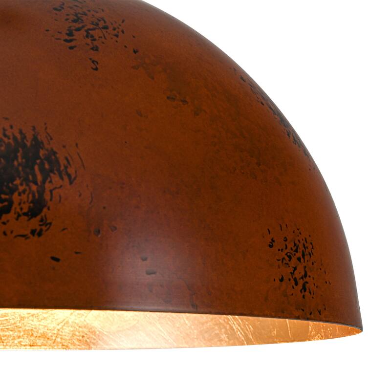 Industiral Metal Pendant Light Fixture Dome for Kitchen Island