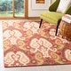 preview thumbnail 1 of 29, SAFAVIEH Hand-hooked Chelsea Stormy Country Oriental Wool Rug 3'9" x 5'9" - Rust/Multi - Rectangle