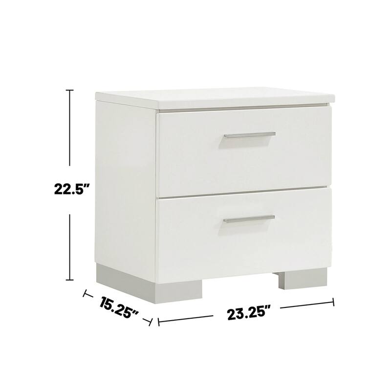 2-drawer Nightstand