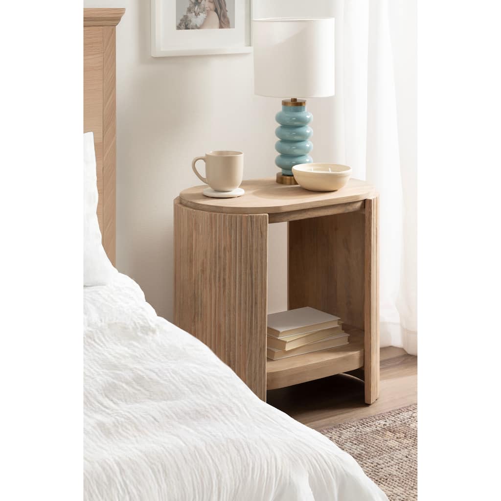 Kate and Laurel Cakora Capsule Wood Side Table