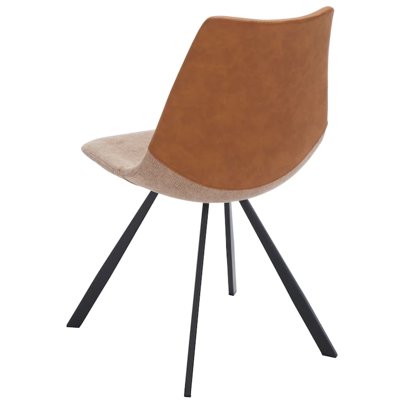 SAFAVIEH Gregoria Mid-Century Dining Chair (Set of 2) - 24 In. W x 19 In. D x 33 In. H - 24Wx19Dx33H