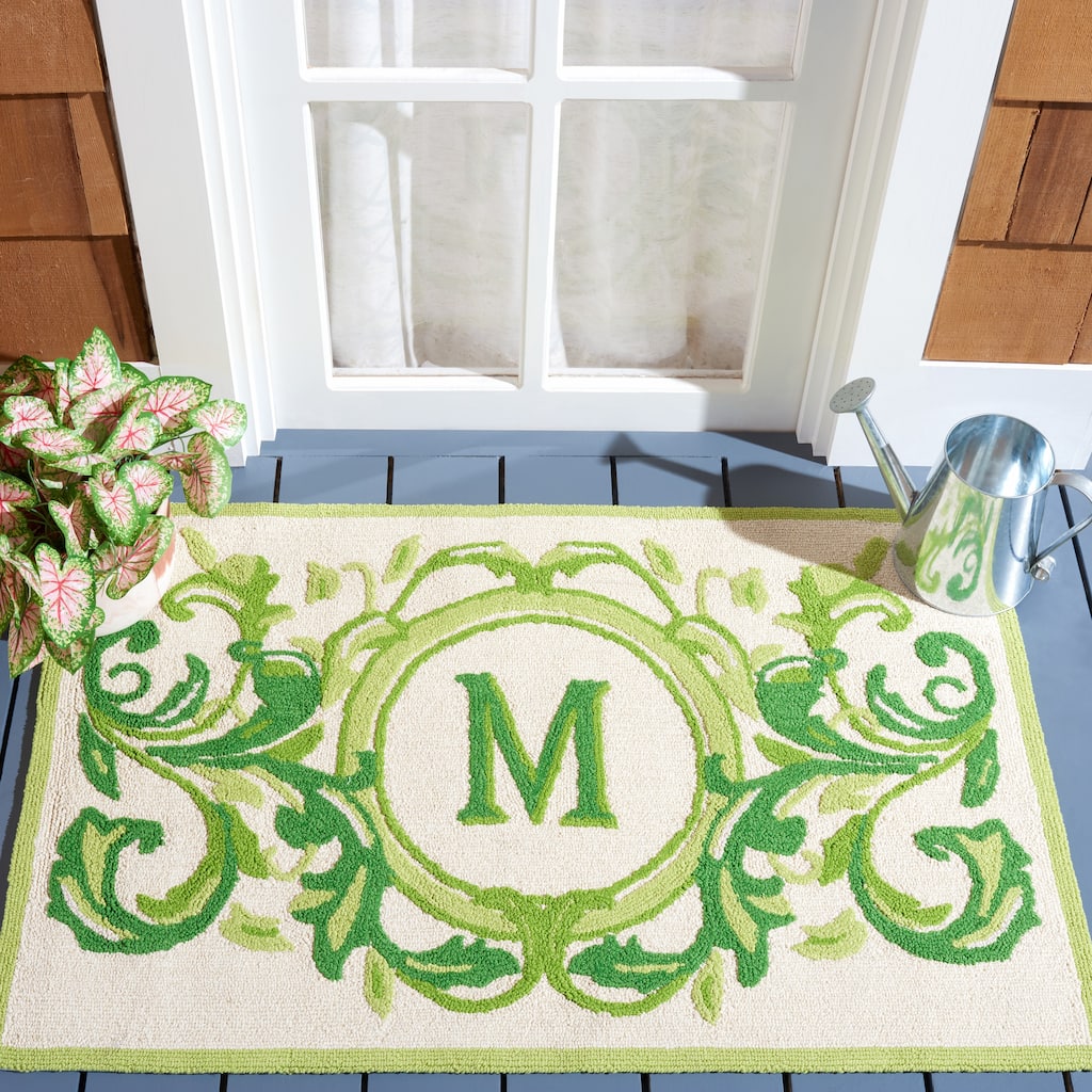 SAFAVIEH Handmade Monogram Breeda Casual Rug