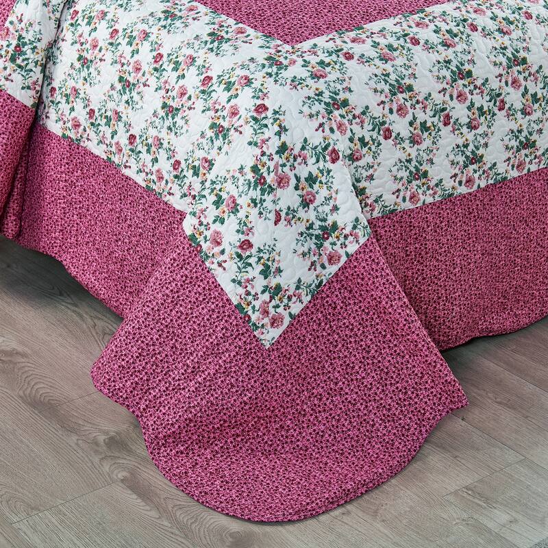 Serenta Oversized Saigon 7 Piece Bedspread Set, Queen and King