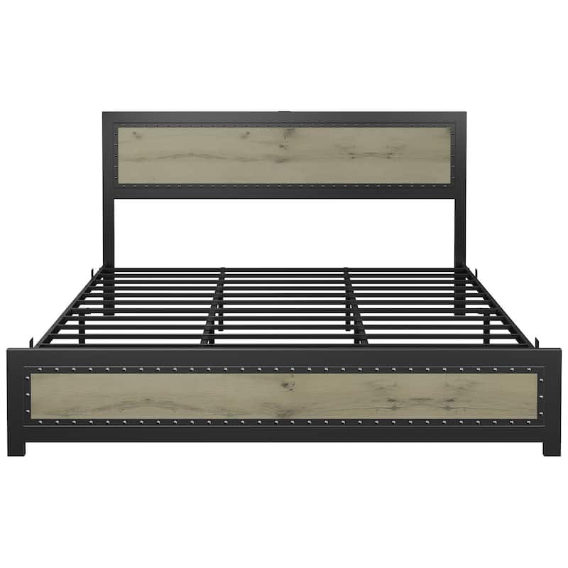 Bed Frame with Headboard