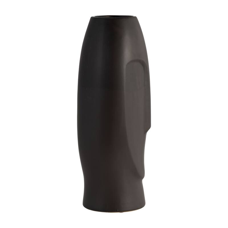 Sagebrook Home Novelty Abstract Ceramic Face Vase - Ceramic Table Decor