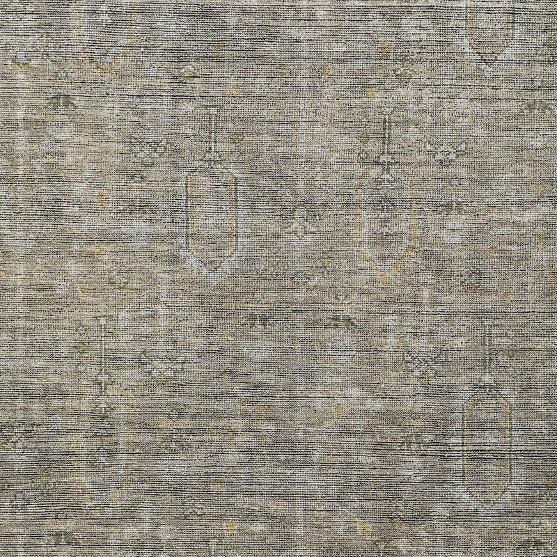 HomeRoots Southwestern Transitional Rectangle Outdoor Rug