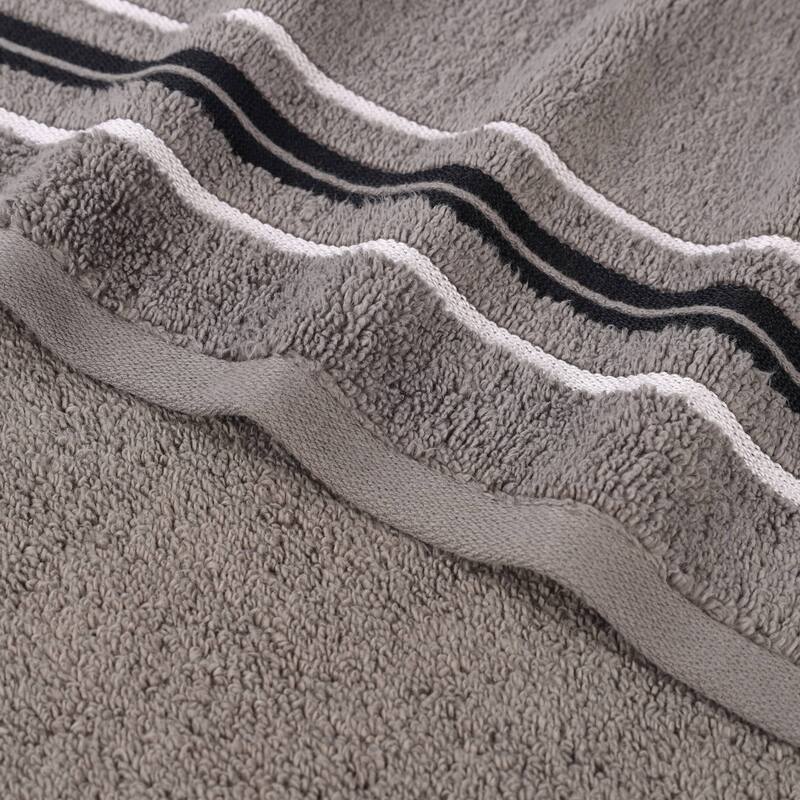 Superior Sadie Zero Twist Cotton Solid and Floral 8 Piece Towel Set