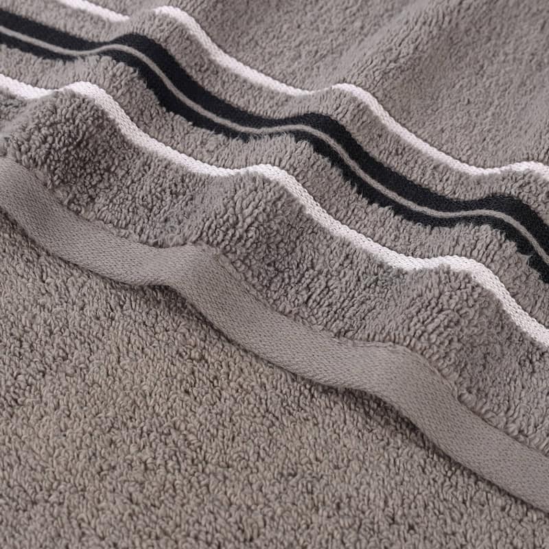 Superior Sadie Zero Twist Cotton Solid and Floral Bath Towel Set of 4