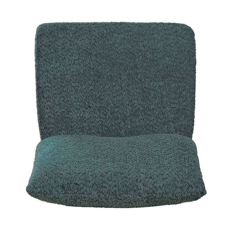 Christopher Knight Home - Modern 20.67" Boucle Upholstered Dining Chairs Set, Ergonomic Contoured Seat & Solid Wood Legs