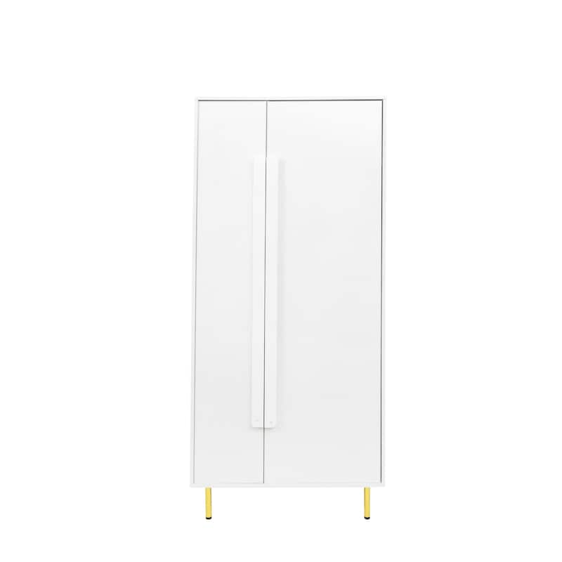 Armoire with 2 Doors with Handle for bedroom