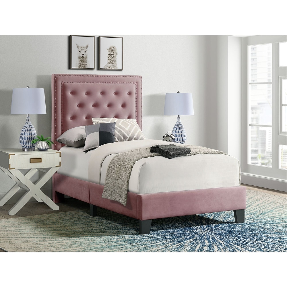 Buy Espresso, Upholstered Beds Online at Overstock | Our Best Bedroom  Furniture Deals