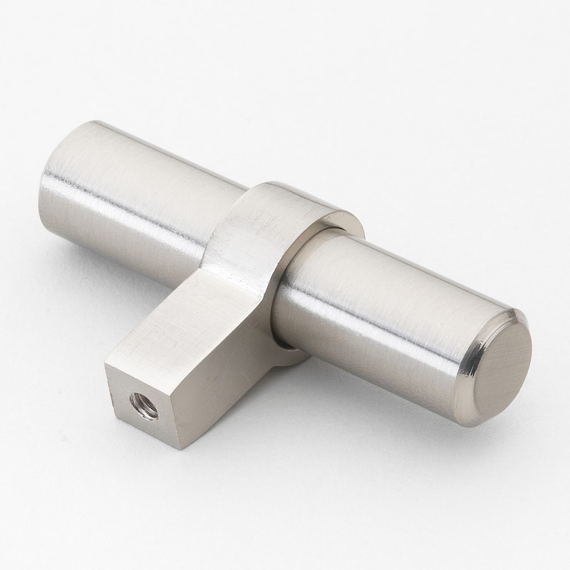 GlideRite 2.25-inch Solid Stainless Steel Finish Euro Cabinet T-Bar Knob (Pack of 10 or 25)