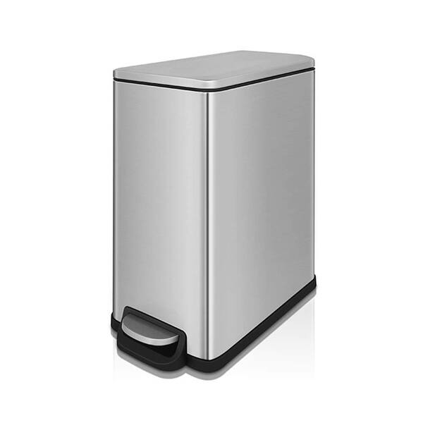INNOVAZE 12 Gal./ 45 Liter Fingerprint Free Brushed Stainless ...