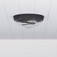preview thumbnail 6 of 33, Prominence Home Madalyn, Flushmount Light Fixture Bronze Seeded Glass