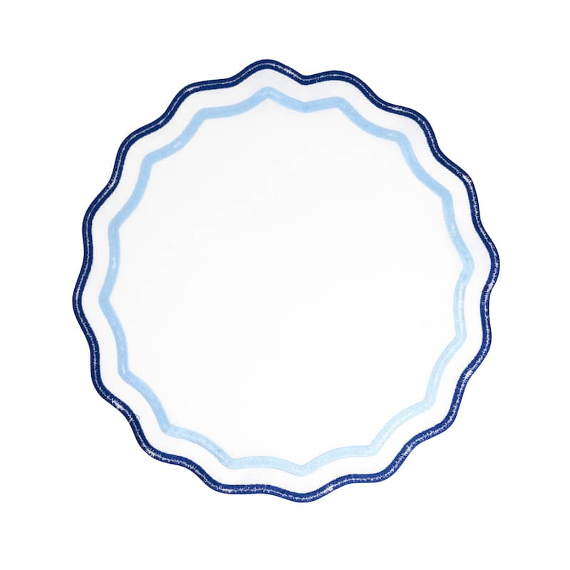 Eco Scallop Border Placemat (Set of 4)