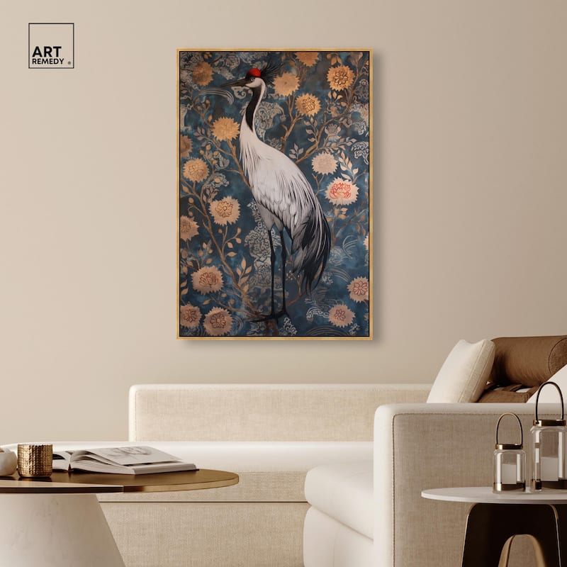 Botanical Bird II Canvas by Art Remedy