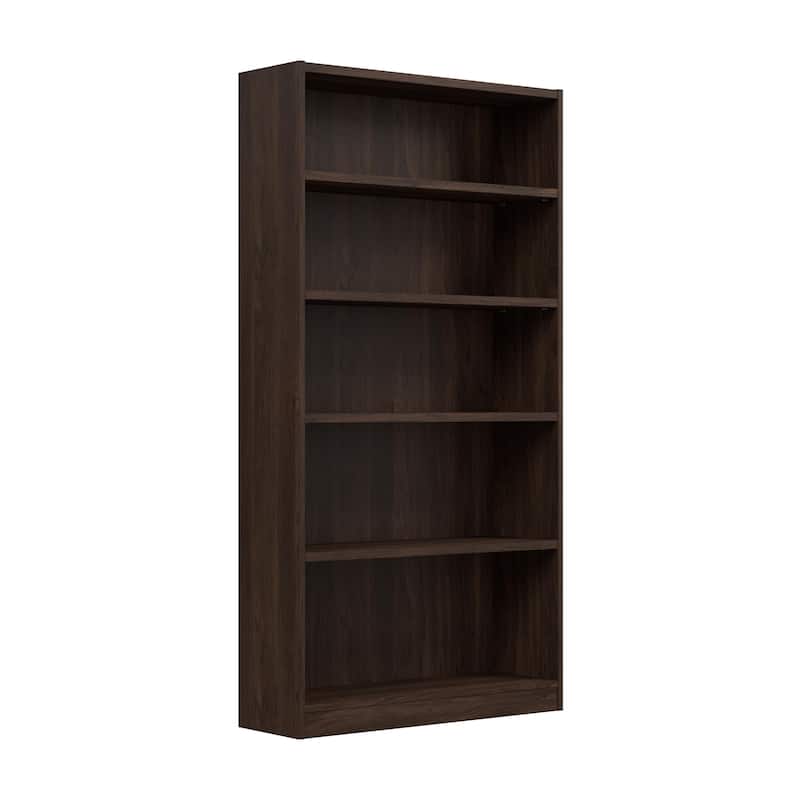Universal Tall 5 Shelf Bookcase Storage by Bush Furniture