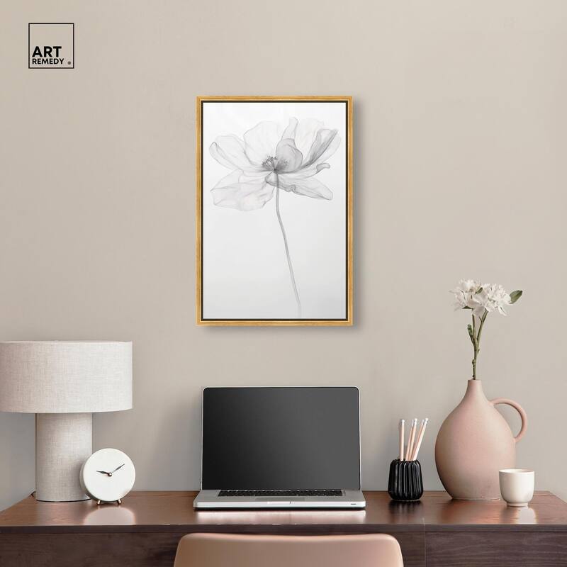 Fragile Beauty I Canvas by Art Remedy